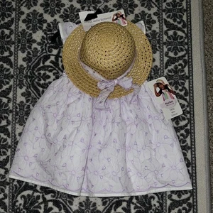 Blueberi Boulevard Sun Dress And Hat - Picture 1 of 8