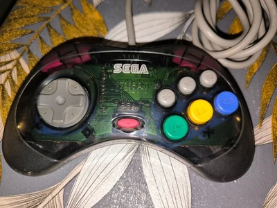Manette Sega Saturn skeleton black - Photo 1/4