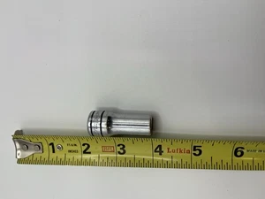 Snap-on Tools USA NEW 3/8" Drive 3/8" SAE 6 Point Semi Deep Chrome Socket FSS121 - Picture 1 of 6