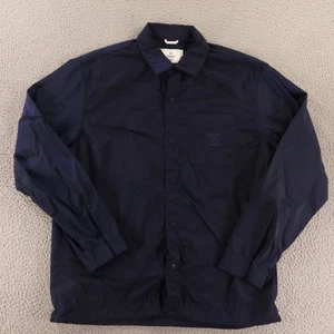 Chaqueta Reigning Champ Para Hombres M Nylon Snap Front Coach Ligera RC-8047 - Imagen 1 de 12