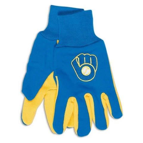MLB Milwaukee Brewers - Adult Size: Two Tone Sport Utility Gloves Cover