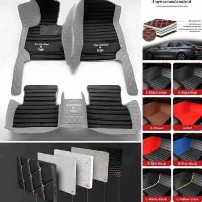 For Chrysler 300 300C 300S Car Floor Mats Carpets Waterproof Front & Rear Liners Foto 1 de 4