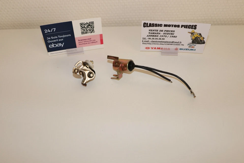 CHAPPY 50  YAMAHA ANNEE  KIT RUPTEUR ET CONDENSATEUR - Image 1 of 1