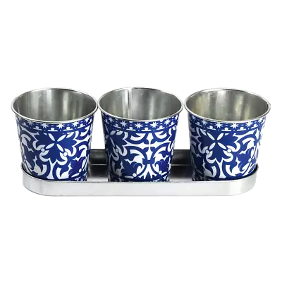 Blumentöpfe »Azulejos«, 3er-Set.  • 14.95€
