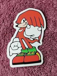 Sonic The Hedgehog Knuckles Decal Sticker, Knuckles the hedgehog Sticker, 3.25" - Picture 1 of 3
