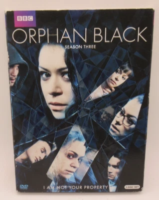ORPHAN BLACK: SEASON THREE, 3-DISC DVD SET, SEASON 3, TATIANA MASLANY, BBC WS - Image 1 of 2