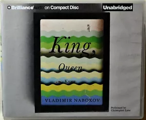 8-CD Audiobook Vladimir Nabokov King Queen Knave Unabridged Russian Literature - Picture 1 of 2