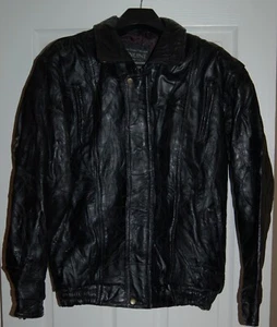 Chaqueta De Colección NAVARRE Leather Co. Diseño Piedra Italiana Talla XL - Imagen 1 de 6