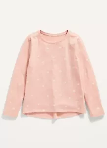 Old Navy Kids Softest Printed Long-Sleeve T-Shirt Snowflakes Size Large (10-12) - Picture 1 of 1