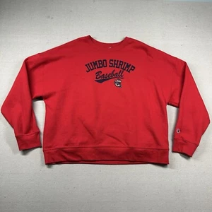 Champion Jumbo Shrimp Sweatshirt Mens XL Minor League Baseball Jacksonville FL - Picture 1 of 11