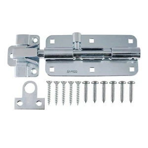 600ADJXR Onward Heavy-Duty 8'' / 8 po Self-Adjusting Barrel Bolt, Steel, Zinc - Picture 1 of 3
