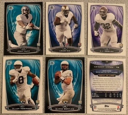 FOOTBALL RCs - 2014 Bowman Rookie Cards - You Pick - Free Shipping - Image 1 of 1