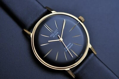 NEW Poljot De LUXE Ultra SLIM Watch NOS Vintage  Case Stainless Steel ELEGANT Rr - Image 1 of 4