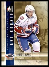 2011-12 In The Game Heroes & Prospects Update Louis Leblanc Hamilton Bulldogs