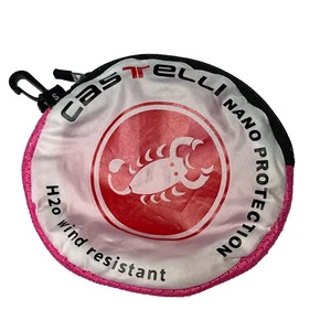 Castelli Clothing Cycling Bag Swag Mesh Zippered Pouch Bag H2O Wind Resistant - Picture 1 of 8