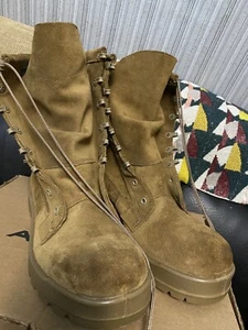 A Altama Tan Gore-Tex Cold Weather Combat Military Boots 10.5R icwd - Picture 1 of 10