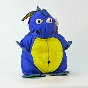 Drag A Long Dragons Junior Manhattan Toy Company Nylon Plush 1992 - Picture 1 of 9