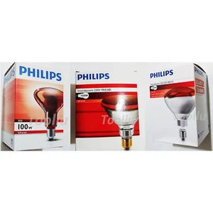 FEDEX DHL Philips Lámpara de luz de calor infrarroja E27 Bombilla 100W 150W 250W 220V 230V - Imagen 1 de 40