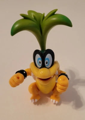 Super Mario World of Nintendo Iggy Koopa 5" Action Figure No Wand Jakks Pacific - Image 1 of 4
