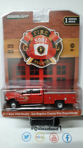 Greenlight Fire & Rescue Series 1 2017 Ram 3500 Dually Los Angeles  (NG122)