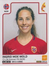 Sticker 44 - Ingrid Moe Wold - Norway - Women EM2017