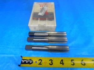 NEW SET OF 3 OSG M20 X 1.5 GD6 HSS PLUG TAPS 4 STRAIGHT FLUTE 20 MADE IN USA - Picture 1 of 4