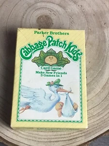 Vintage 1984 Cabbage Patch Kids 3 In 1 Card Game Parker Brothers-preowned  - Picture 1 of 10