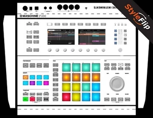 Native Instruments Studio | Color Blanco | Calcomanía Protectora | StyleFlip Skins - Imagen 1 de 1