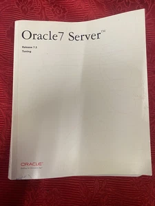 Oracle 7 Server Release 7.3 Tuning MC92 - Picture 1 of 5