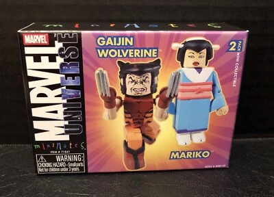 Marvel MiniMates - Gaijin Wolverine & Mariko - 2004 - Nuevo Foto 1 de 4