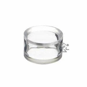 Clear Round 1-1/4" Beveled Ring Display Stands for Golf Balls, 50 Pack - Picture 1 of 2