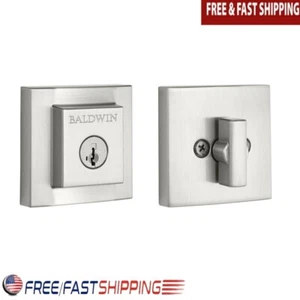 Einzylinder Haustürdrücker Set Satin Nickel SmartKey Sicherheitsschloss Neu - Bild 1 von 8