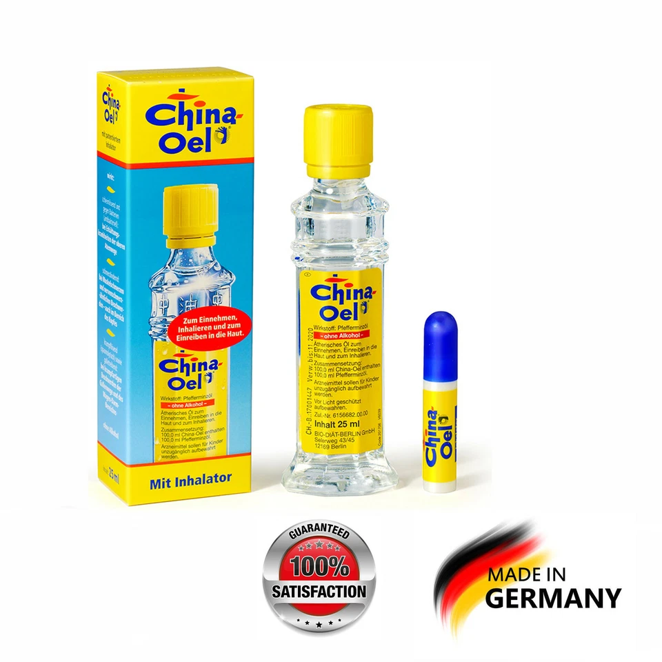 China Oel BioDiat @ 25ml Peppermint-Oil with Inhaler Natural Remedy  EXP 12/2027 - Image 1 of 1