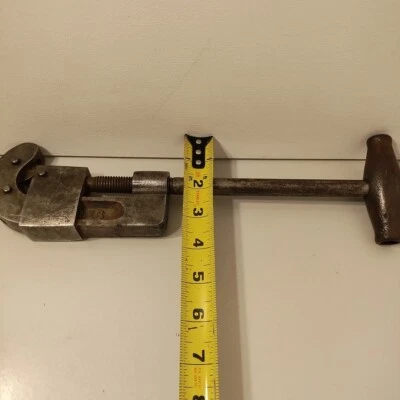 Vintage Barnes Tool Co. No. 1 Barnes Heavy Duty Pipe Cutter  Clean Made In 🇺🇸  - Image 1 of 4