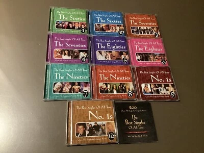 The Best Singles Of All Time CD 200 10 Boxset: 60s 70s 80s 90s & No. 1 Hits # 1 - Image 1 of 4