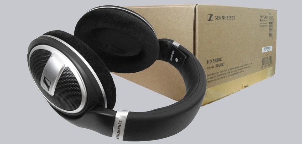 Sennheiser HD 599 Over the Ear Headphones -Black