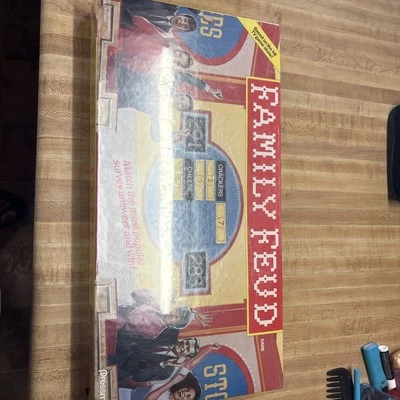Vintage Family Feud Board Game 1990 by Pressman New Sealed - Image 1 of 4