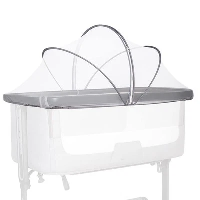 Universal Travel Cot Mosquito Net Cover Portable Foldable Infant Crib Mesh PN - Image 1 of 4