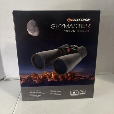 Celestron Skymaster 15x70 Binoculars Model  71009 New - Image 1 of 4
