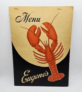 Rare Vintage 1951 EUGENE'S Restaurant Menu JUNEAU HOTEL, MILWAUKEE Wisconsin - Picture 1 of 4