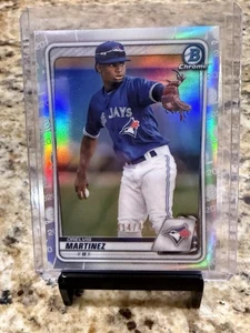2020 Bowman Chrome #BCP-245 Orelvis Martinez Prospects Refractor🔥🔥🔥 - Picture 1 of 2