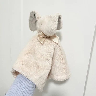 Monique Lhuillier для Pottery Barn Kids милое розовое мягкое одеяло со слоном - Изображение 1 из 4