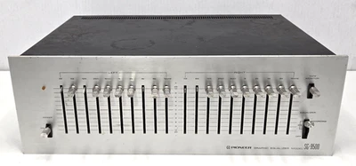 Ecualizador gráfico de 10 bandas Pioneer SG-9500 vintage estantería probado funcionando - Imagen 1 de 4