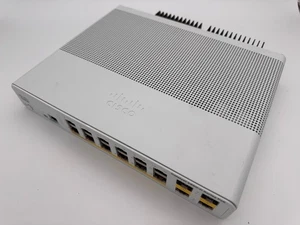 Cisco Catalyst WS-C2960C-12PC-L 12-Port Fast Ethernet PoE Switch in sehr gutem Z - Picture 1 of 4