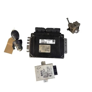 Genuine Used MINI ECU + Lockset for R50 Cooper W10 Manual - 7519922 - Picture 1 of 7