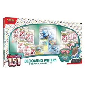 Pokemon Scarlet & Violet 151 Blooming Waters Premium Collection Box sigillato - Foto 1 di 1