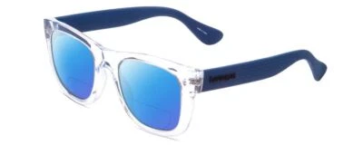 Havaiana PARATY/L Classic Polarize BI-FOCAL Sunglasses Clear Blue 52mm 41 OPTION - Image 1 of 4