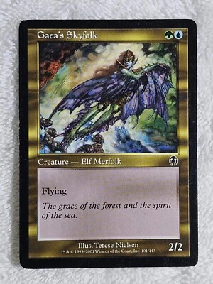MTG Gaea's Skyfolk #101 Apocalypse (APC) 2001 Magic the Gathering Card NM - Image 1 of 4