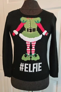 Blizzard Bay Kids #ELFIE Christmas Sweater Size L - Picture 1 of 5