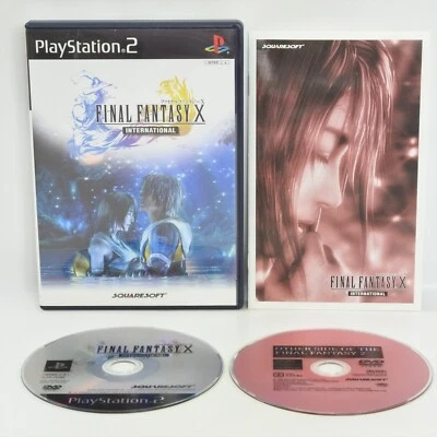 FINAL FANTASY X INTERNATIONAL PS2 Playstation 2 For JP System p2 - Image 1 of 3